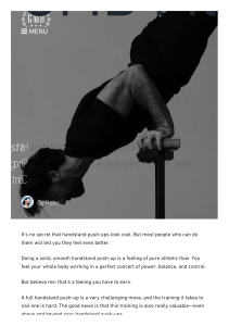 Handstand Push-Up Progressions: Step-by-Step Guide