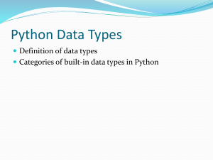 Tipos de datos en Python: Gu&iacute;a completa
