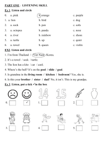 English Listening Skills Workbook