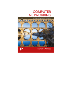 Computer Networking: A Top-Down Approach 9th Ed Textbook