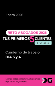 Reto Abogados 2026: Gu&iacute;a para primeros 5 clientes digitales