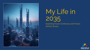 My Life in 2035: Future Tenses Worksheet
