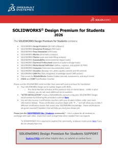 SOLIDWORKS Student Premium Instructions 2026 v2
