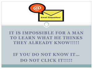 Email Etiquette Rules & Phishing Safety Tips