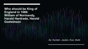 Who Should Be King of England in 1066: 1066 Succession Crisis Analysis