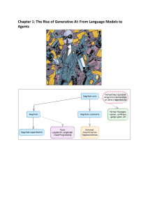 Generative AI: From Language Models to Agents