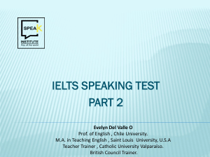 IELTS Speaking Part 2 Test Prep Guide
