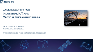 Cybersecurity for Industrial IoT & Critical Infrastructures