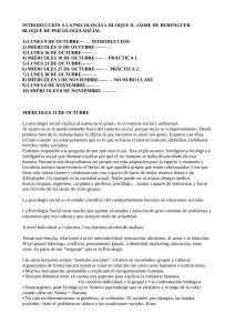 Introducci&oacute;n a la Psicolog&iacute;a I: Psicolog&iacute;a Social - Jaime de Berenguer