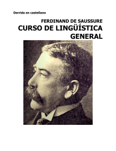 Curso de Ling&uuml;&iacute;stica General de Ferdinand de Saussure