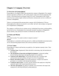 Grameenphone Company Overview Case Study