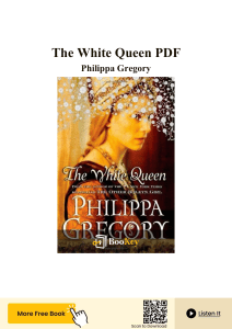 The White Queen by Philippa Gregory Summary