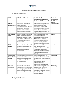 CYB 310 Project Two: IDS Best Practices Template