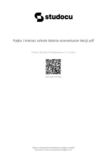 Kajko i Kokosz: Scenariusze lekcji