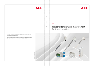Industrial Temperature Measurement Basics and Practice