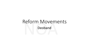 Reform Movements: Deoband School History & Contributions