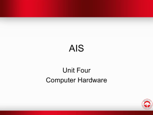 Computer Hardware Unit 4