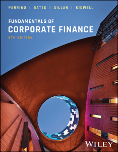 Fundamentals of Corporate Finance 6th Edition Textbook