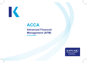 MA1 Management Information Exam Kit - Kaplan Publishing ACCA Study