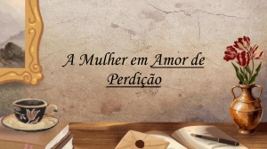 An&aacute;lise da Mulher em Amor de Perdi&ccedil;&atilde;o