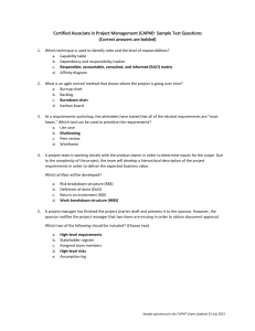 CAPM Practice Questions 2025