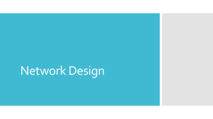 Network Design Principles & Examples
