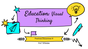 Education: Visual Thinking - Practicas Discursivas IV