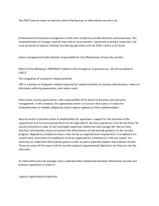 Information Security Governance & GRC Study Guide