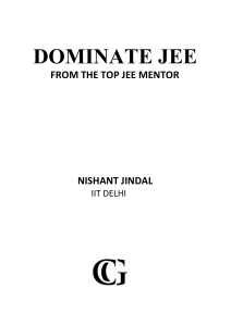 Dominate JEE
