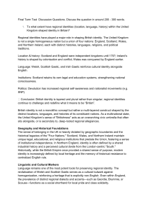Final Term Test Discussion Questions: UK & US Politics