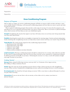 Exercises for Extension Intolerant Low Back Pain