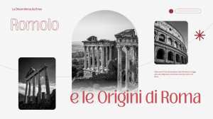 Romolo e le Origini di Roma: Da Enea alla Fondazione di Roma