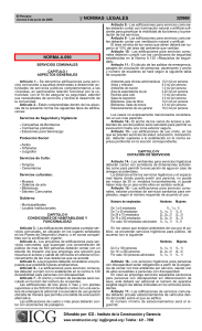 Norma A.090: Servicios Comunes