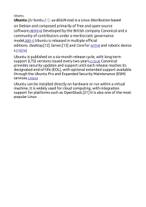 Ubuntu: Linux Distribution Overview