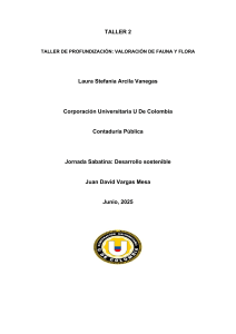 Valoraci&oacute;n de Fauna y Flora: Taller Avanzado