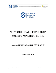 Proyecto Final An&aacute;lisis de Datos SQL: An&aacute;lisis de Ventas CyclingWorld