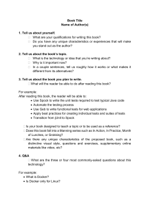 Manning Book Proposal Template Guide