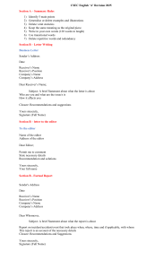 CSEC English A Revision 2025 Guide