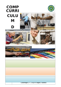 Computer Systems Servicing NC II Curriculum