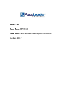 HPE6-A86 Exam Questions & Answers