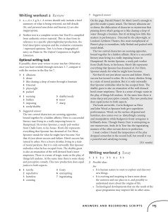 Advanced English Writing Exercises: Reviews & Essays