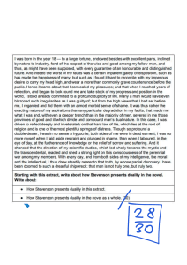 Duality in Stevenson's Jekyll and Hyde: Analysis