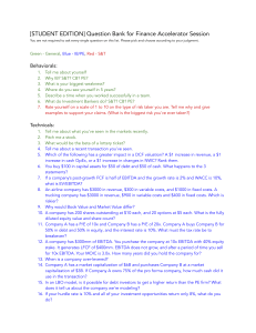 Finance Interview Questions: IB, PE, S&T