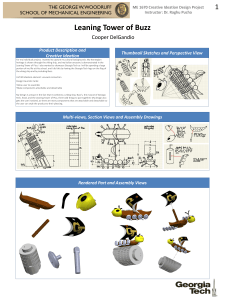 Leaning Tower of Buzz: ME 1670 Design Project