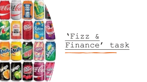 Fizz & Finance: Soft Drinks Business Expansion Task