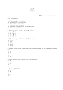 IST 230 Exam &alpha; Fall 2025