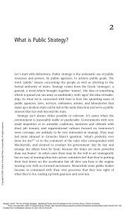 What is Public Strategy? Definition and Examples