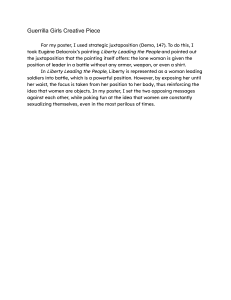 Guerrilla Girls Creative Piece: Art Criticism Essay