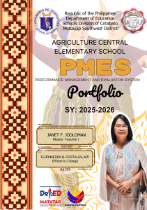 PMES Portfolio: Performance Management & Evaluation System