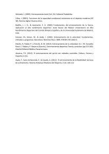 Bibliograf&iacute;a de Entrenamiento Deportivo: Fuerza, Velocidad y Flexibilidad